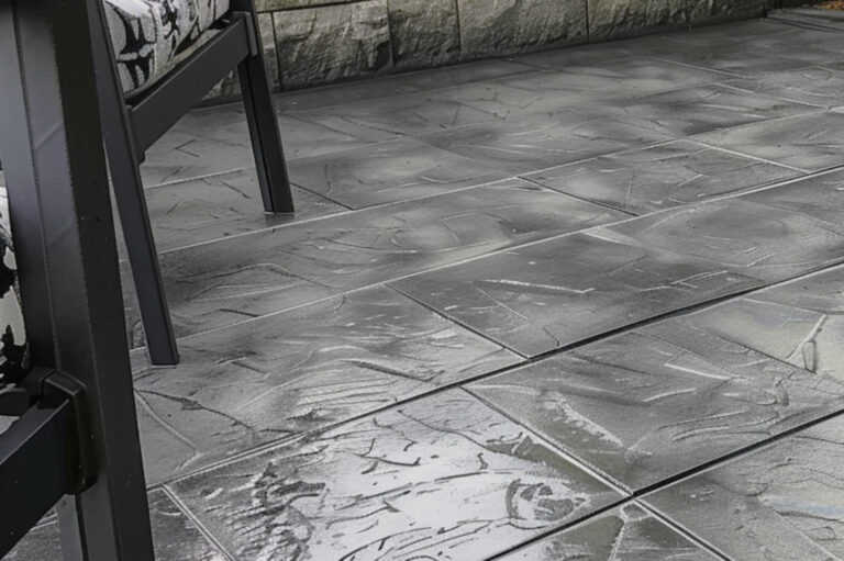 A Close Look at a Stamped Concrete