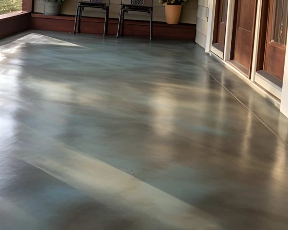 Rockford Stained Concrete Porch Review By Tom Reed